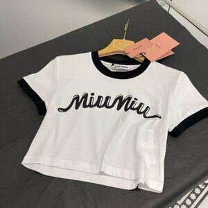 Miu miu white tank top size medium